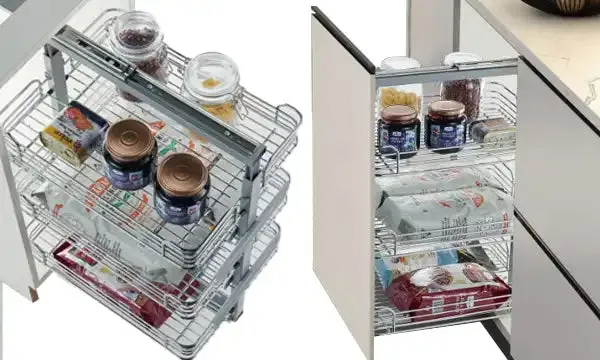 Kitchen cabinet pull-out wire basket Malaysia