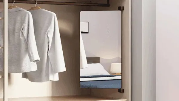 Wardrobe revolving full-length mirror accessory Malaysia