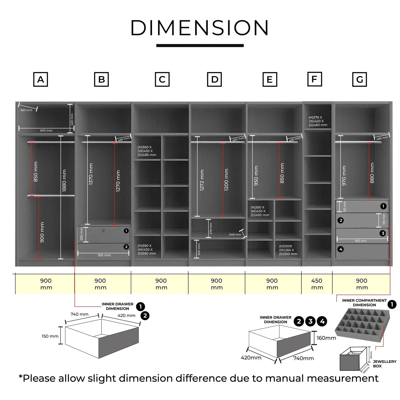 LEAH Wardrobe Td Furniture