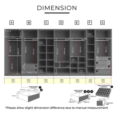 LEAH Wardrobe Td Furniture