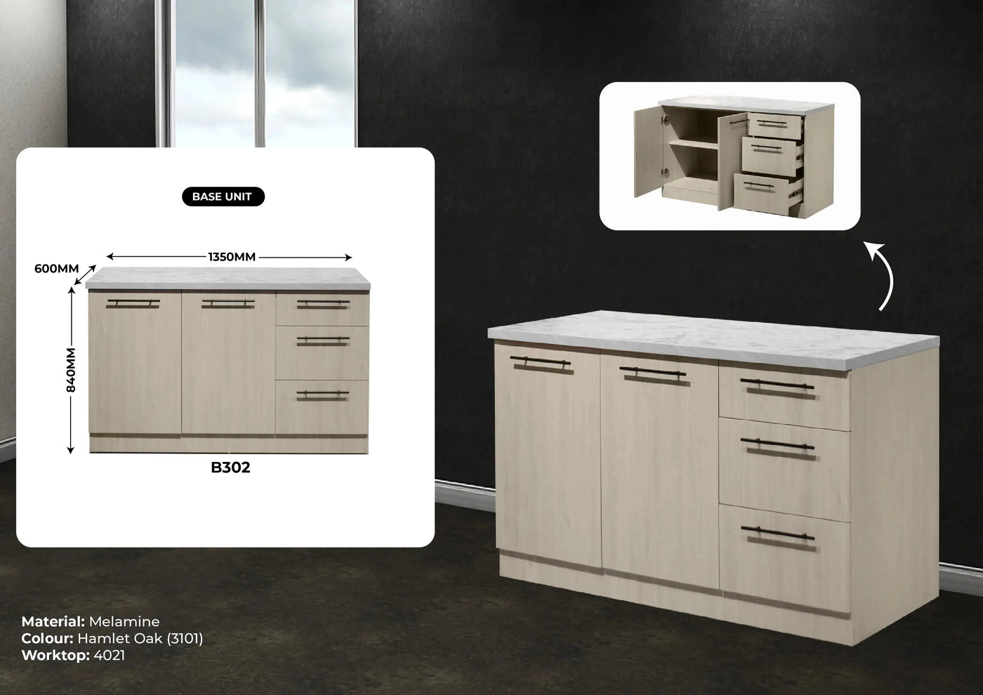 NIVA Modular Kitchen Td Furniture