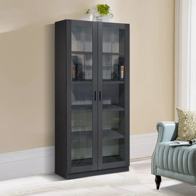 HUGO 2 DOOR   Book Cabinet / Open Door Td Furniture