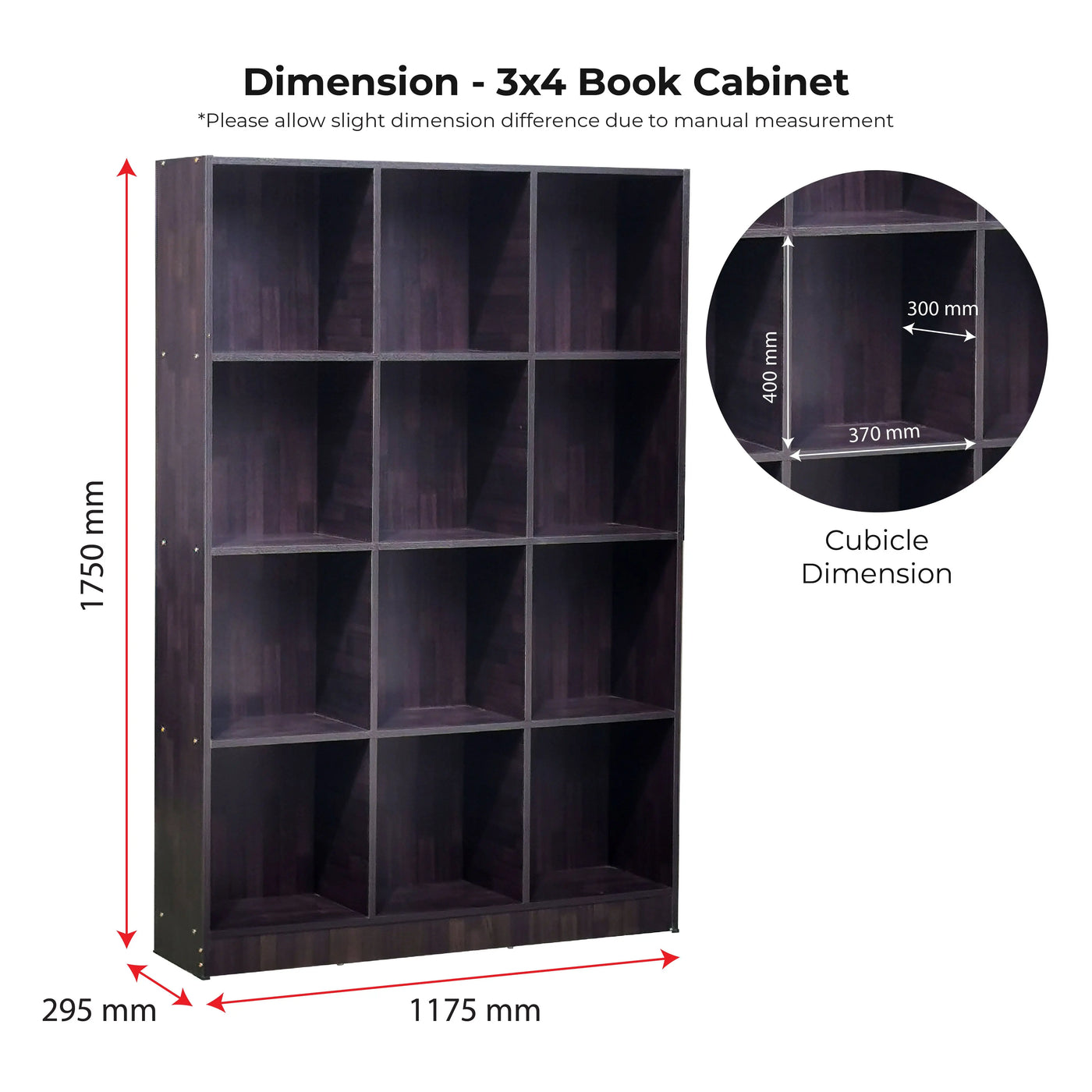 CUBICLE File Cabinet / Open Shelf Book Case Td Furniture
