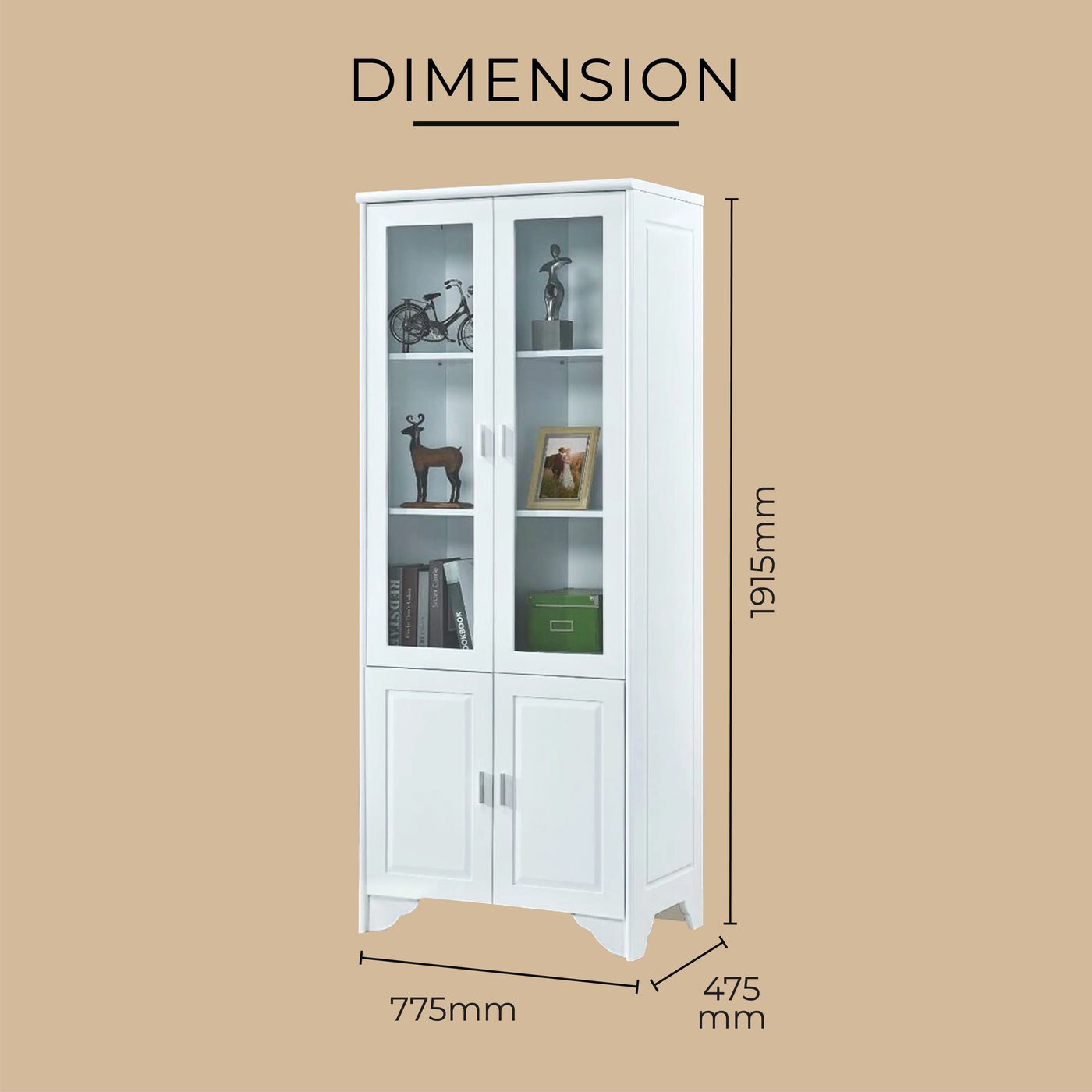 CHESTER Book Cabinet Td Furniture