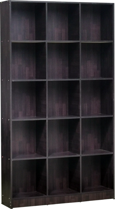 CUBICLE Brown File Cabinet / Open Book Shelf Td Furniture