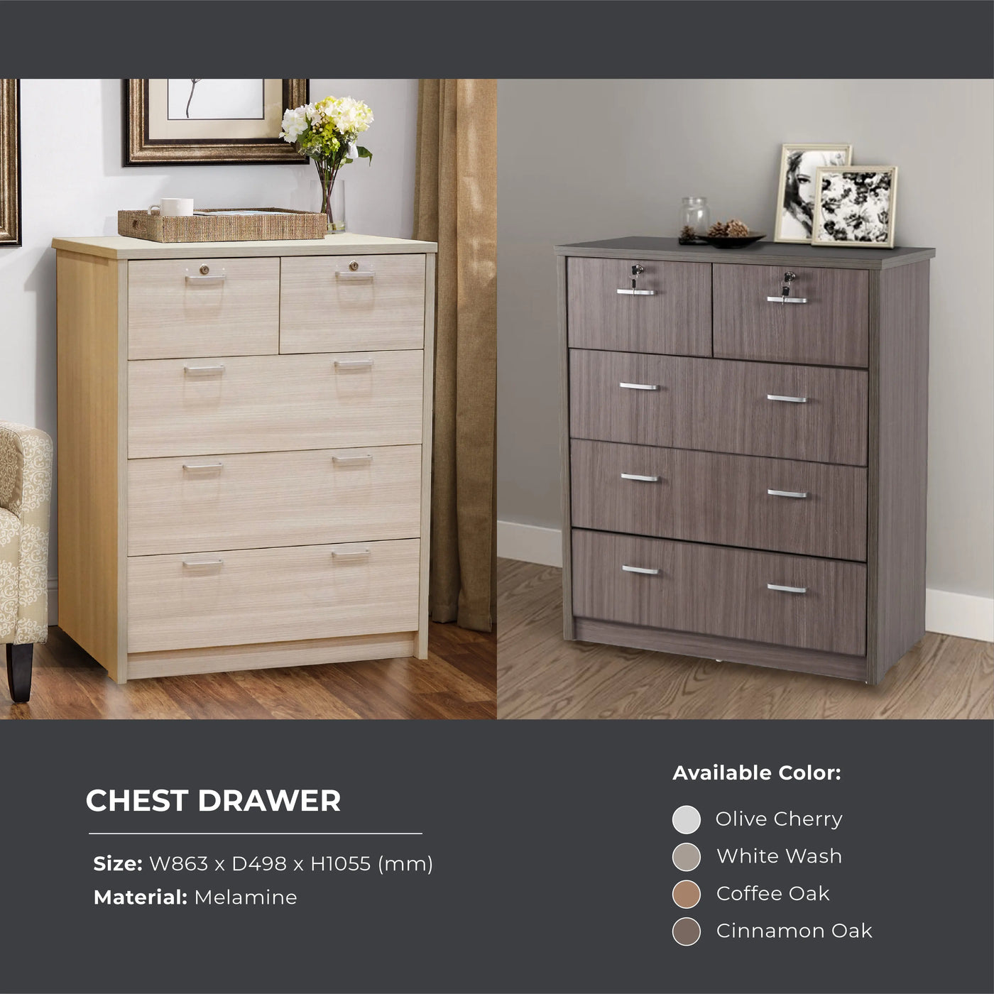 BRONX Chest of Drawer Td Furniture