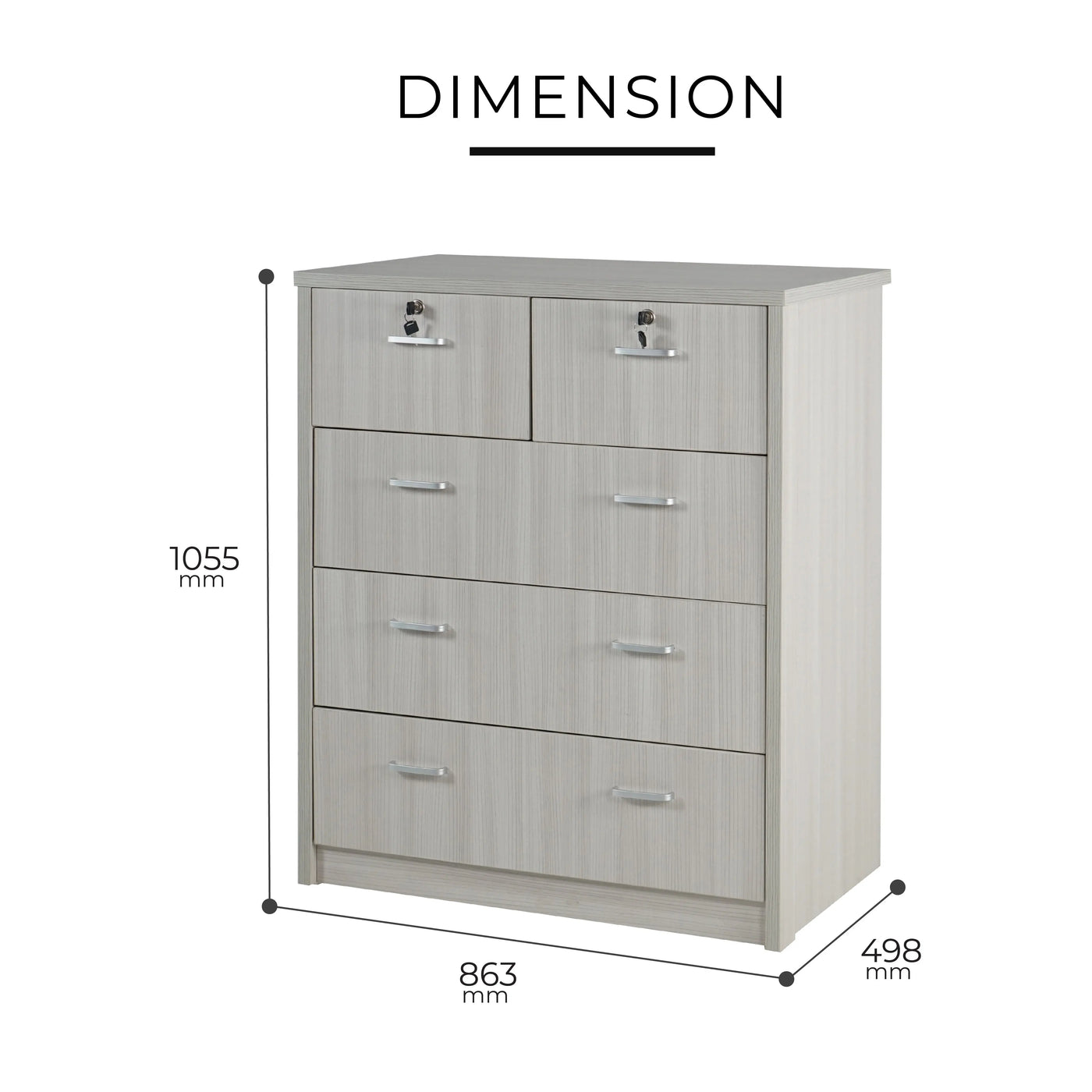 BRONX Chest of Drawer Td Furniture