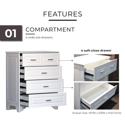 CHESTER Chest of Drawer Td Furniture
