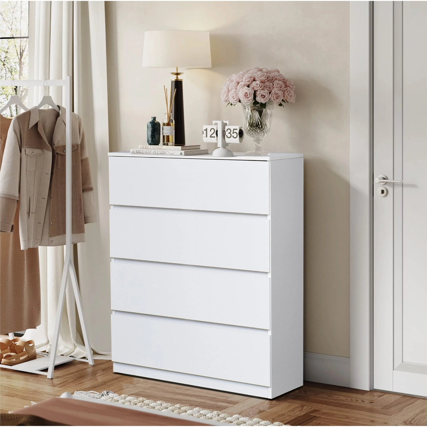 AKEA Chest of Drawer WHITE Td Furniture