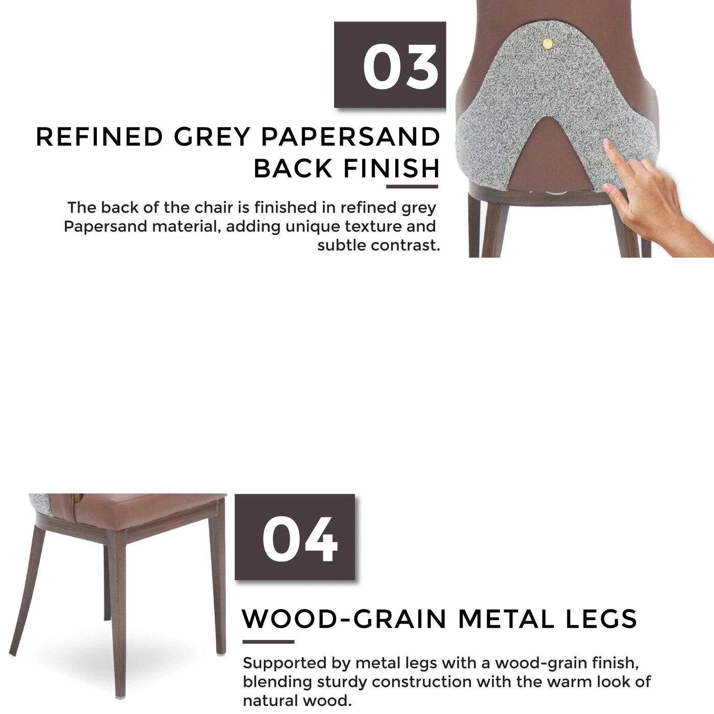 KYLEN Dining Chair Brown Td Furniture