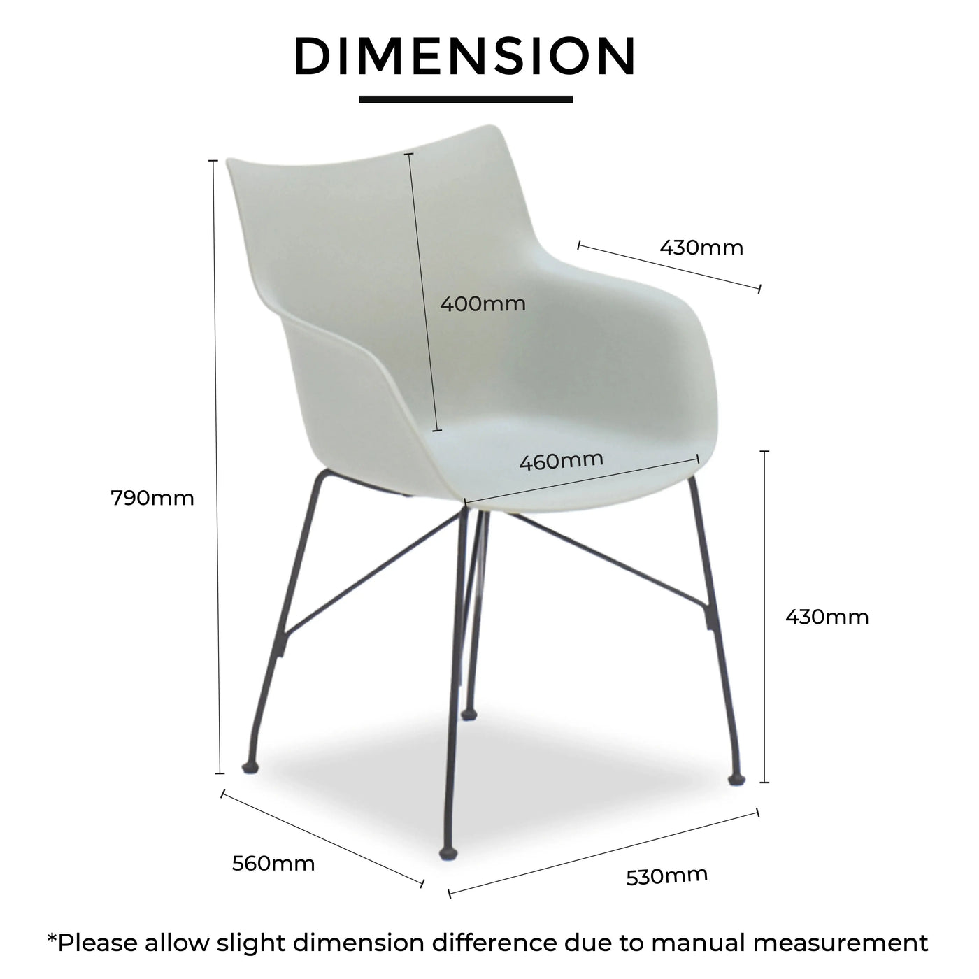 NORAH I Dining Chair Light Green Td Furniture