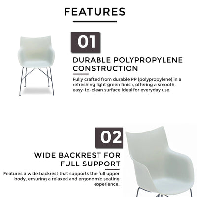 NORAH I Dining Chair Light Green Td Furniture