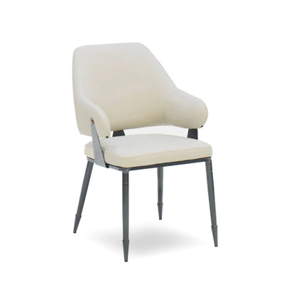 DELUNA Dining Chair Light Grey Td Furniture