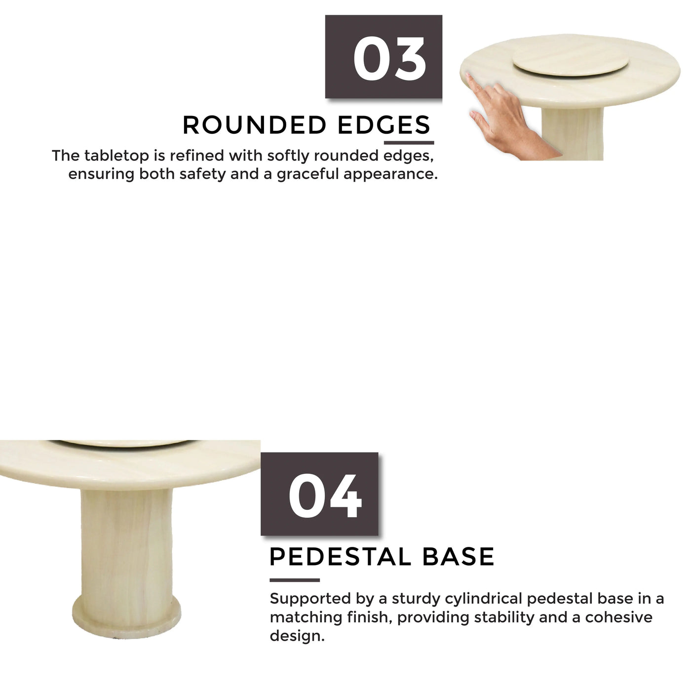 AUREN Marble Dining Table - Td Furniture