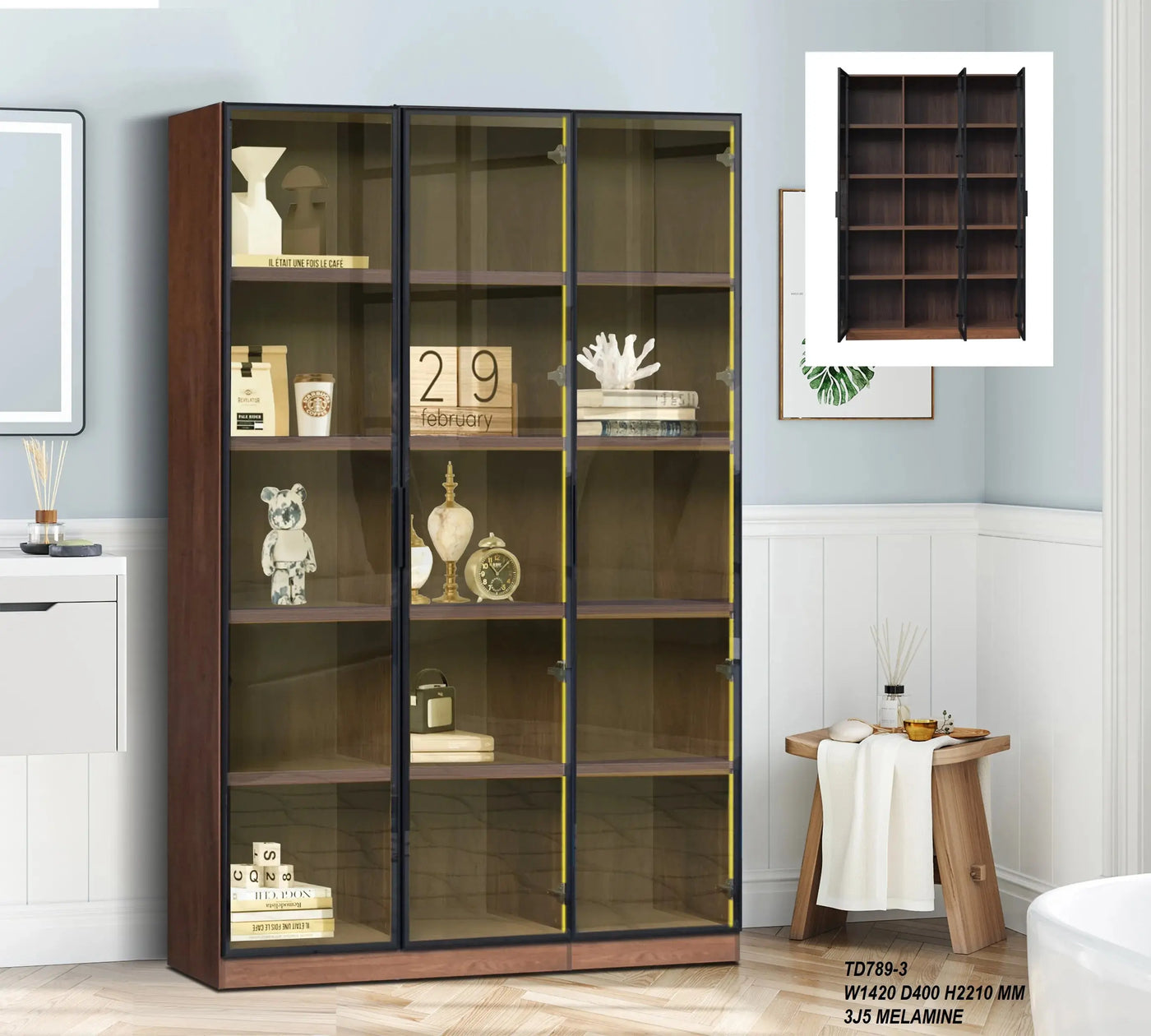 OSLIN Display Cabinet Td Furniture