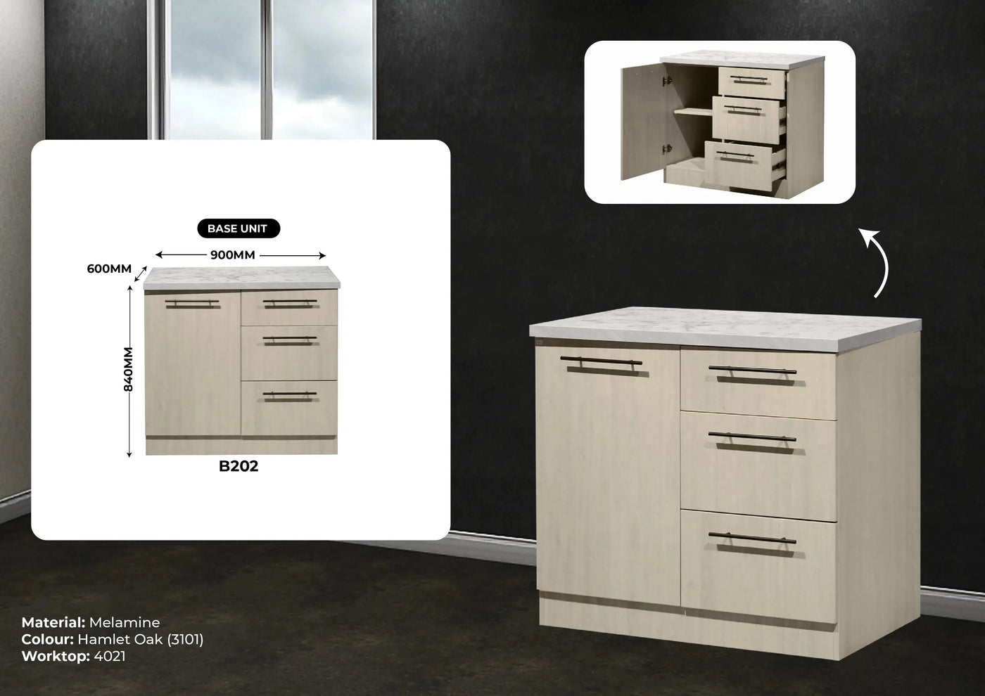 NIVA Modular Kitchen Td Furniture
