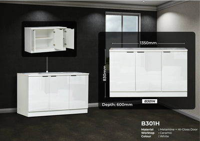 Highgloss Modular Kitchen Td Furniture