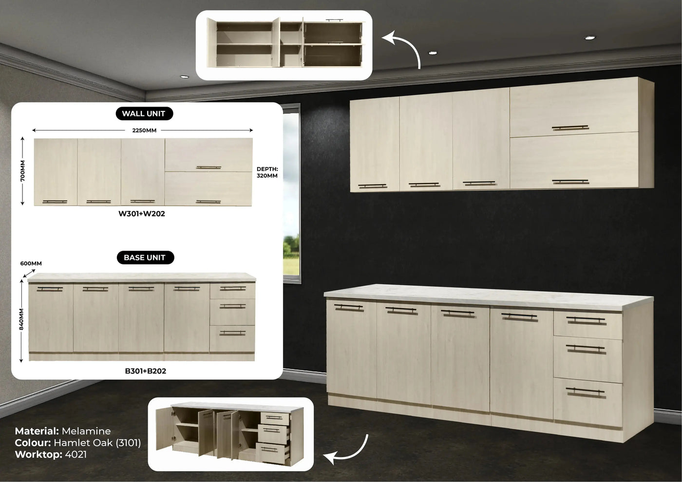 NAYA Modular Kitchen Td Furniture
