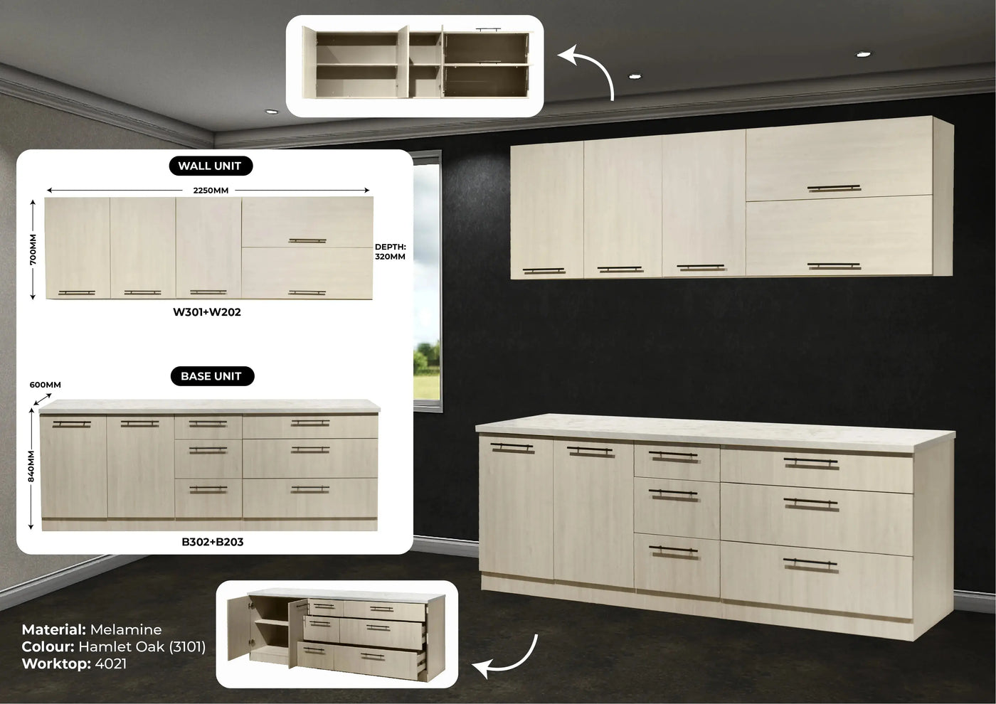 ESHA Modular Kitchen Td Furniture