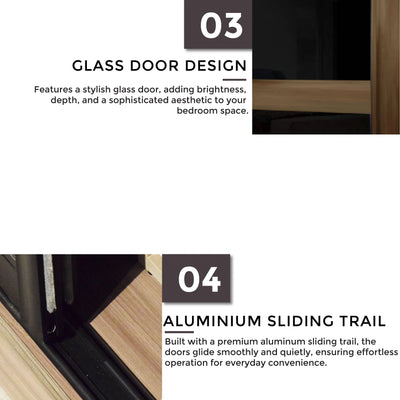 LOURA Sliding Door Wardrobe Td Furniture