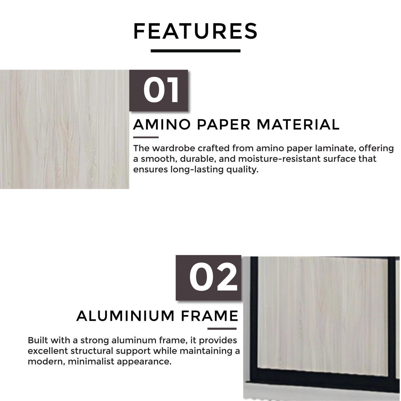 NISA 2 Sliding Door Wardrobe Td Furniture