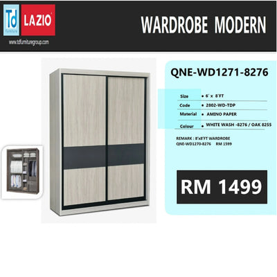 NISA 2 Sliding Door Wardrobe Td Furniture