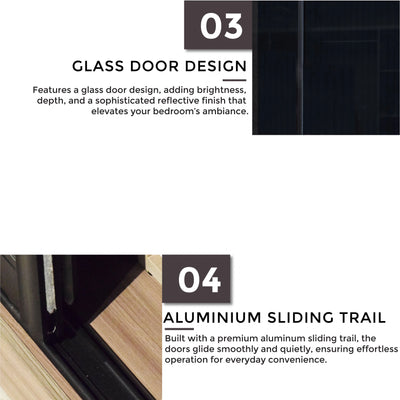 OZEIN Sliding Door Wardrobe Td Furniture