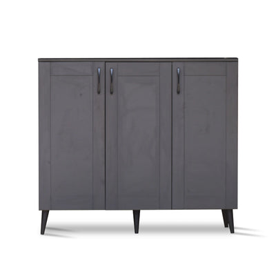 BONIE Shoes Cabinet WHITE/GREY Td Furniture