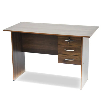 RYAN Study Study Table with Mobile Pedestal Td Furniture