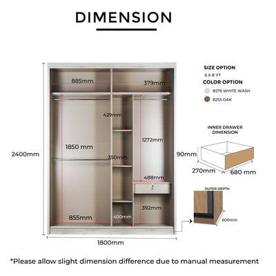 TANGO 2 Sliding Door Wardrobe Td Furniture