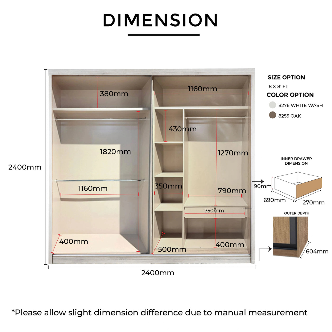 TANGO 2 Sliding Door Wardrobe Td Furniture