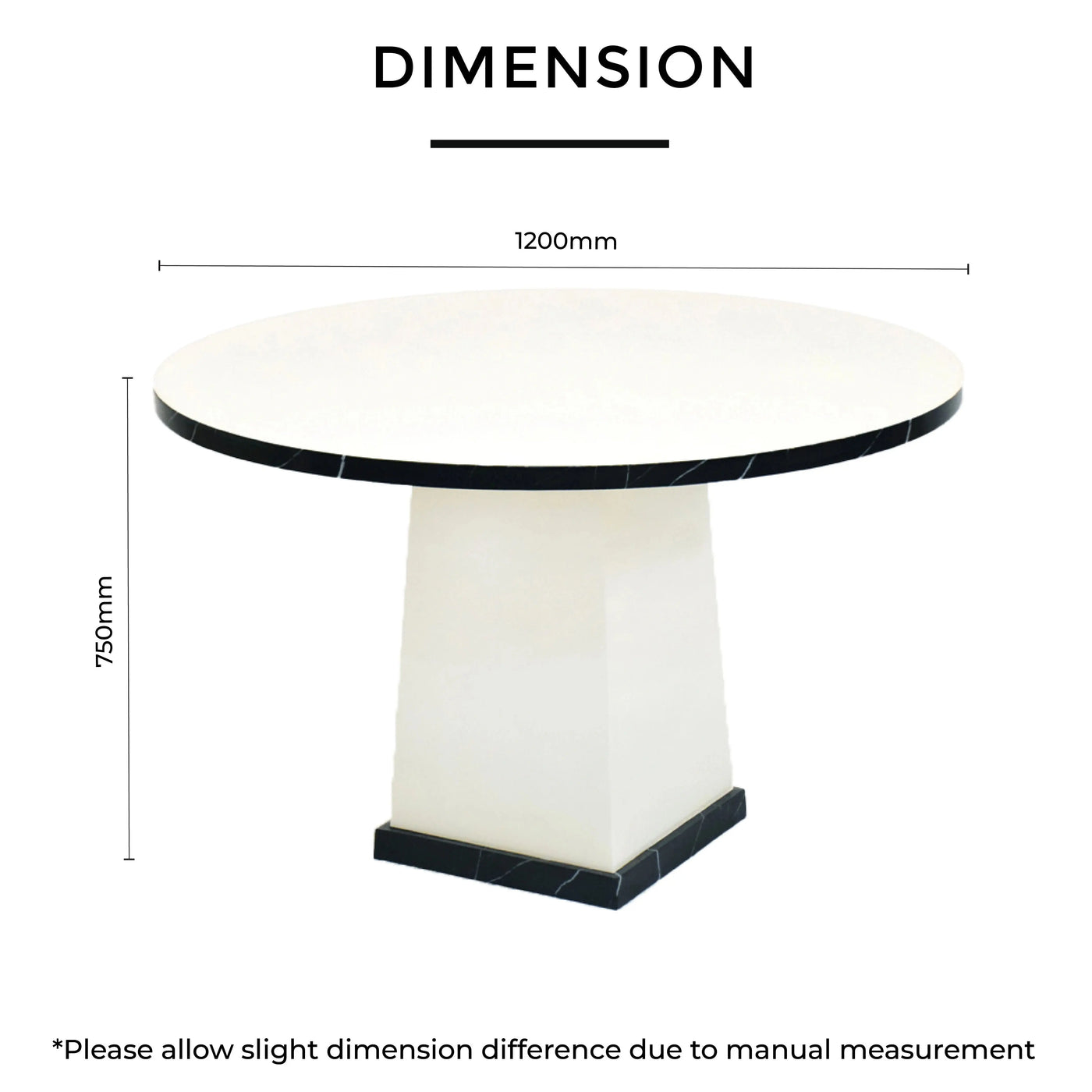 SYLVIA Marble Dining Table - Td Furniture