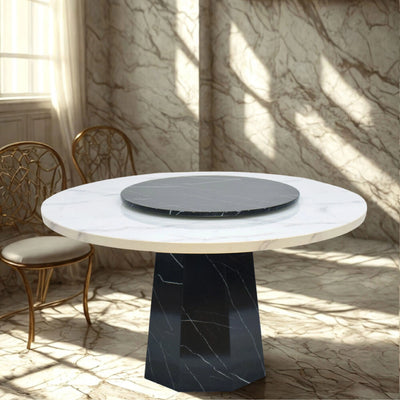 SHYANNE Natural Marble Dining Table Td Furniture