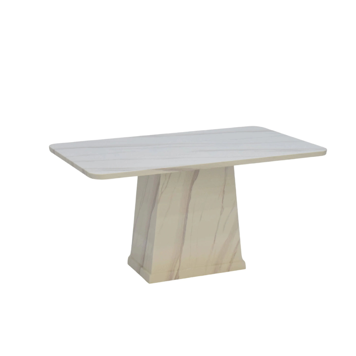 SYLANA NATURAL MARBLE  Dining Table Td Furniture