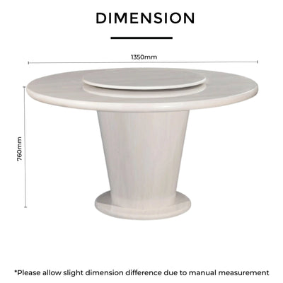 CLARIEL MARBLE Table Td Furniture