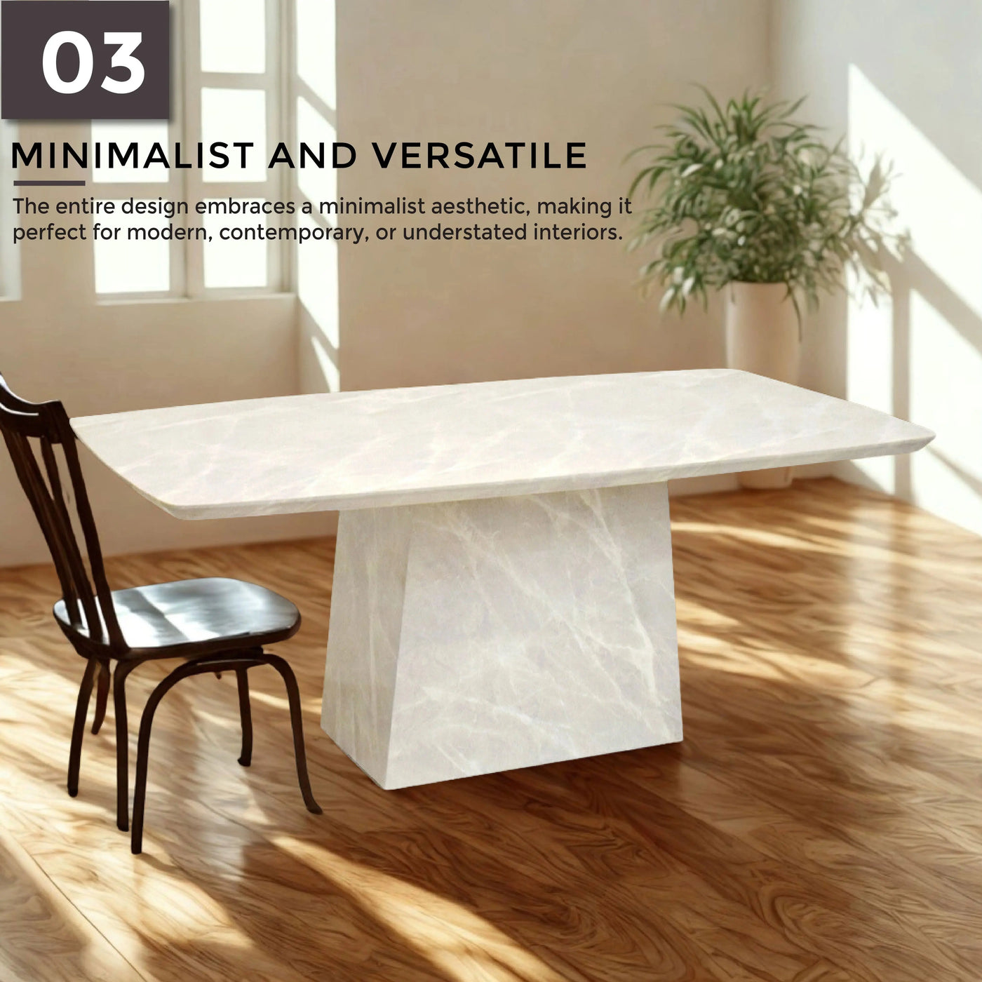 GENRA Dining Table - Td Furniture