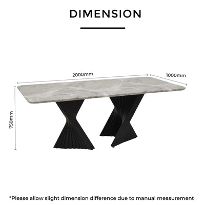 PERILLA Marble Dining Table - Td Furniture
