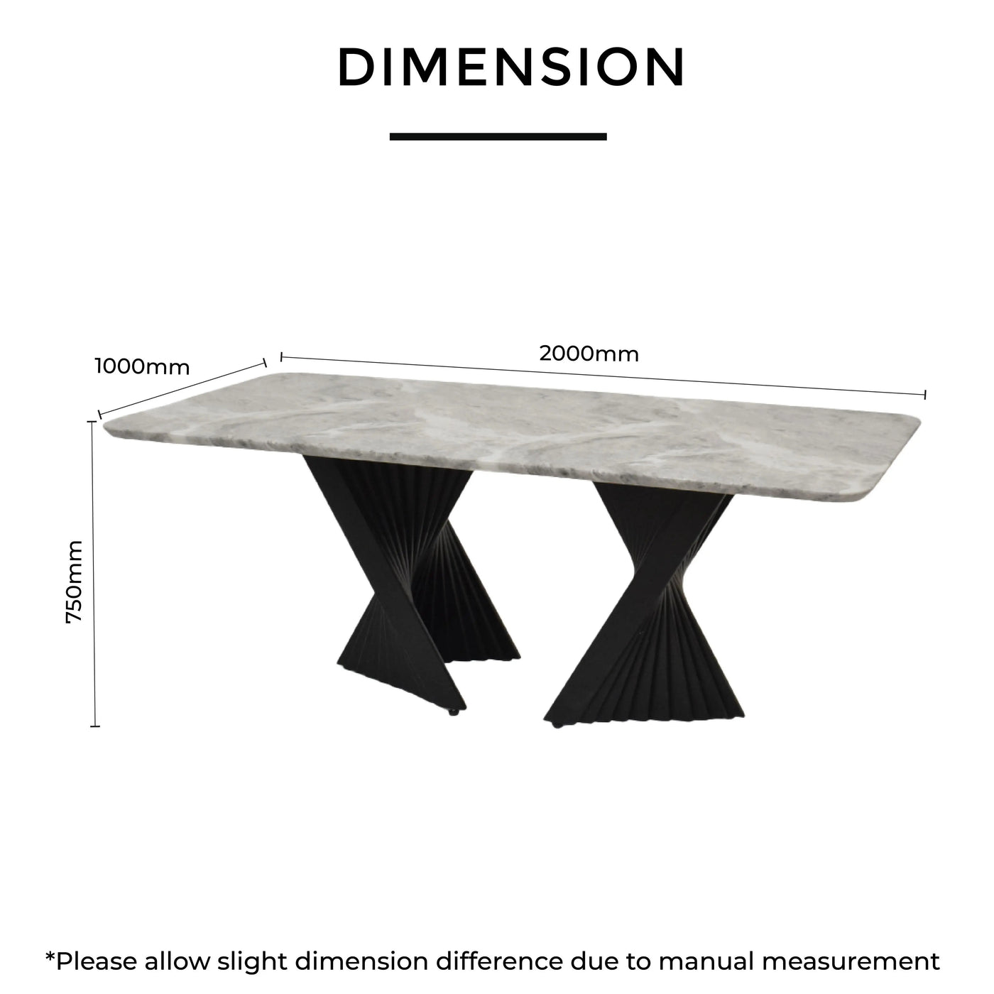 PERILLA Marble Dining Table Td Furniture