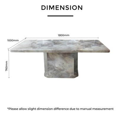 REVA Marble Dining Table Td Furniture