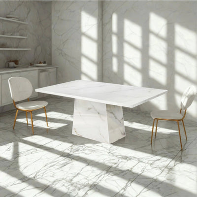 TREVA Marble Dining Table Td Furniture