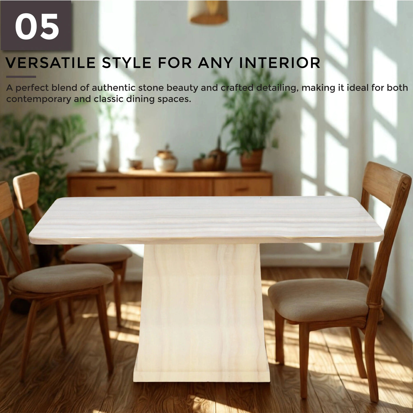 HOOVER Marble Dining Table Td Furniture