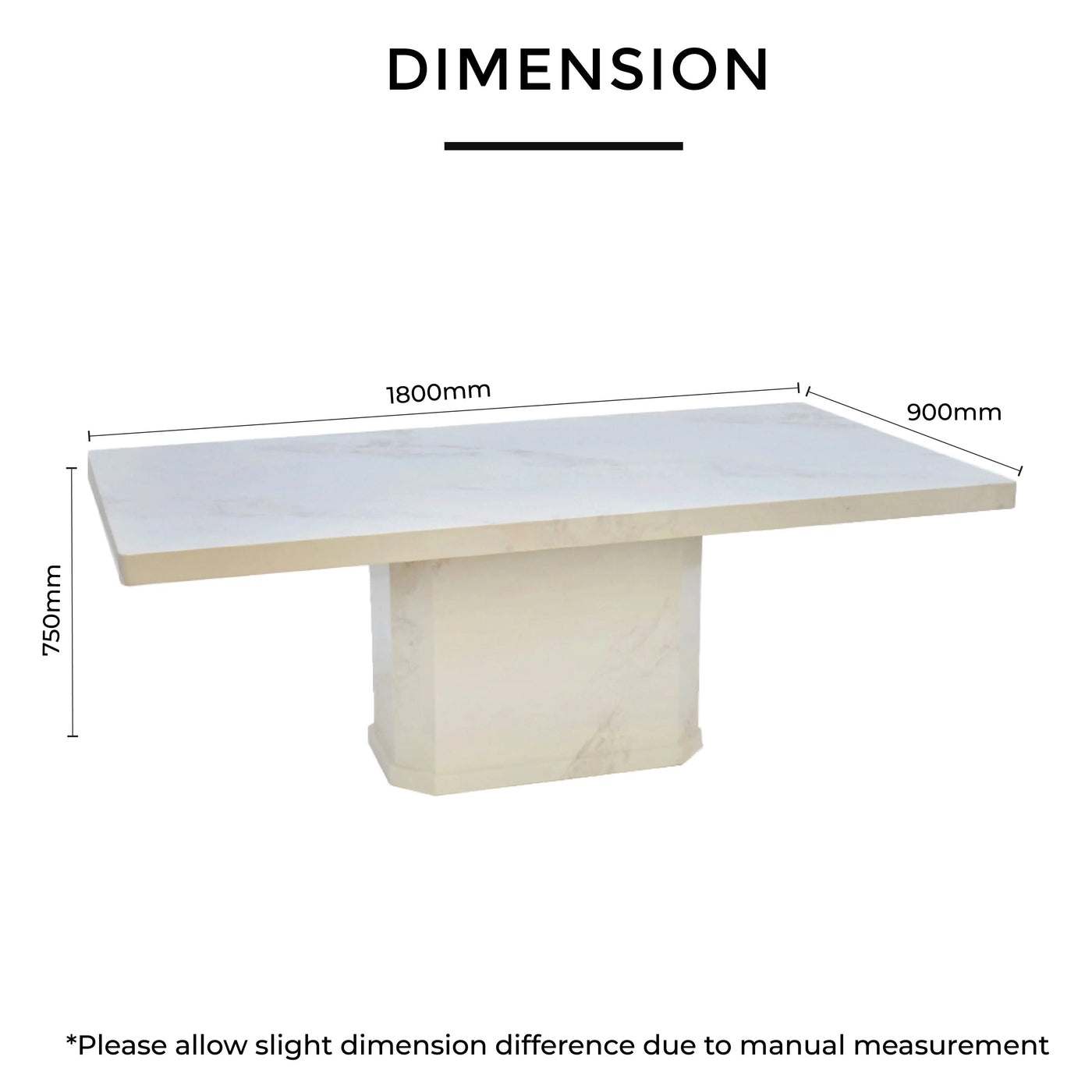 MOUNI Marble Dining Table Td Furniture
