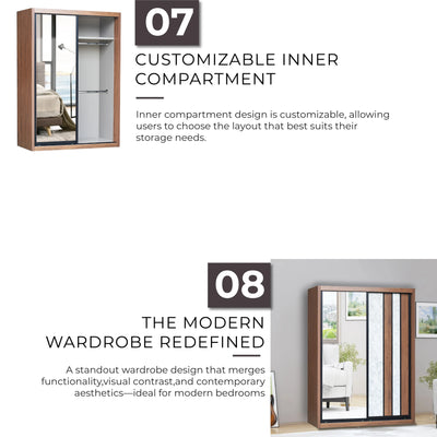 ZIENNA Wardrobe Td Furniture