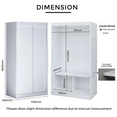 ELVIN Wardrobe - Td Furniture