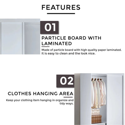ELVIN Wardrobe - Td Furniture