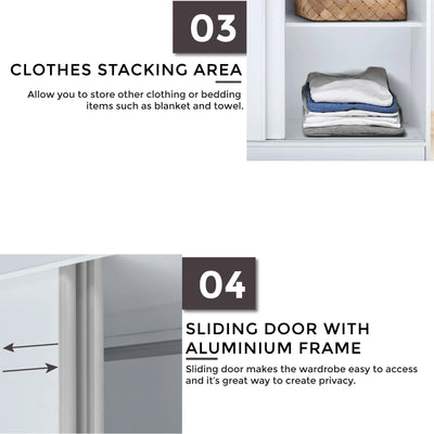 ELVIN Wardrobe - Td Furniture