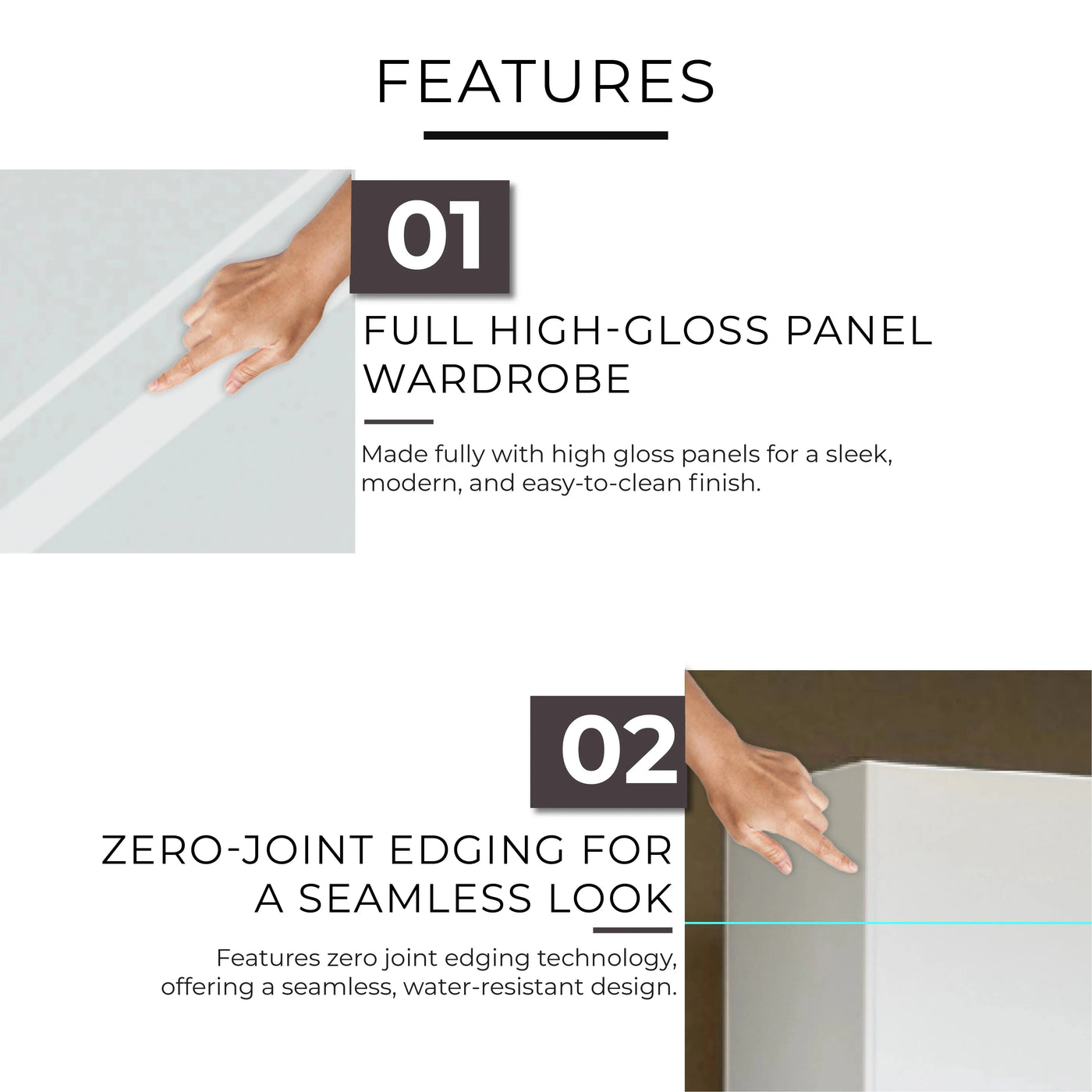 ELLICYIA Modern Wardrobe Td Furniture
