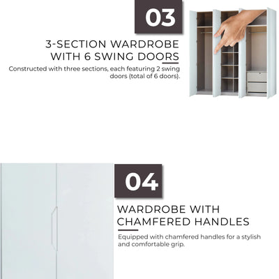 ELLICYIA Modern Wardrobe Td Furniture