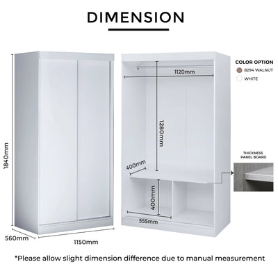 ELVIN Wardrobe Td Furniture