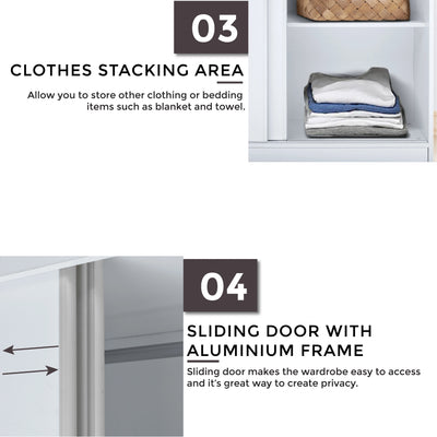 ELVIN Wardrobe Td Furniture